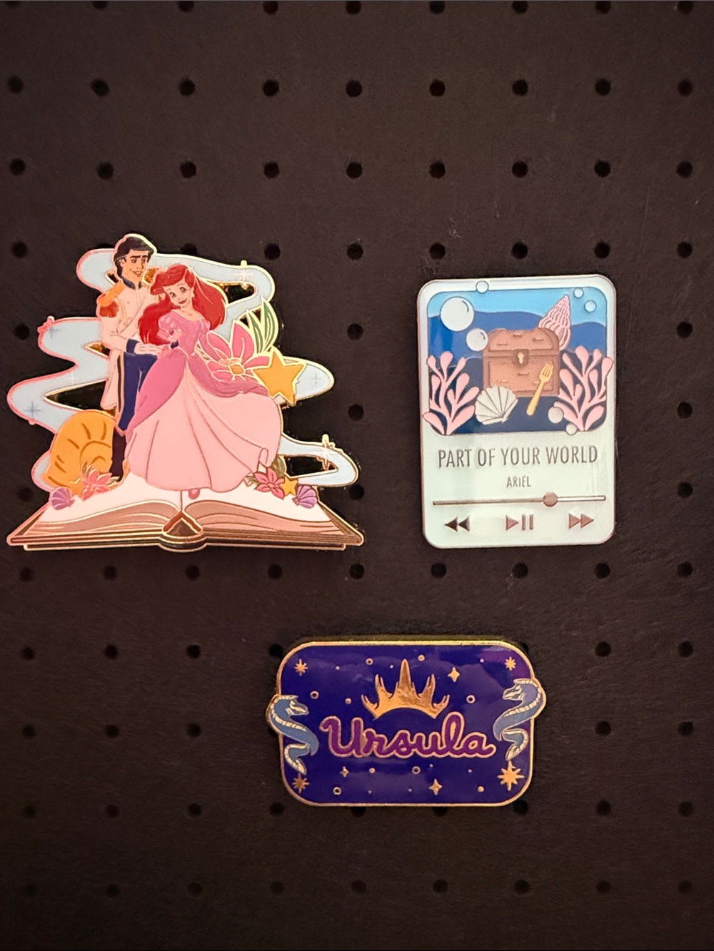 Little Mermaid Disney Pins